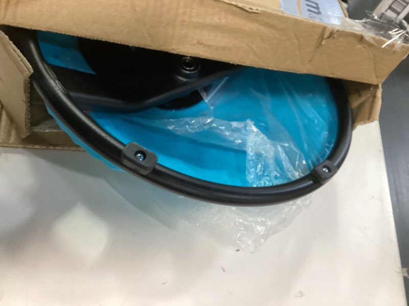 Condition photo showing As Is for Spinning Chair for Autistic Kids, Sensory Swivel Chair, 220LBS Weight Capacity, Sensory Toy for Children with ADHD/Autism, Training Body Coordination, 3+ Years (Blue)