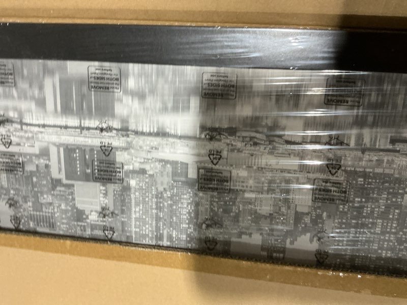 Condition photo showing Good Condition for Giverny 14x24 Picture Frames Black 1 Pack, Wood 14x24 Panoramic Picture Frame for Wall Mounting, Simple and Classic Style Suitable for Decorating Houses, Offices, Hotels 14x24 black