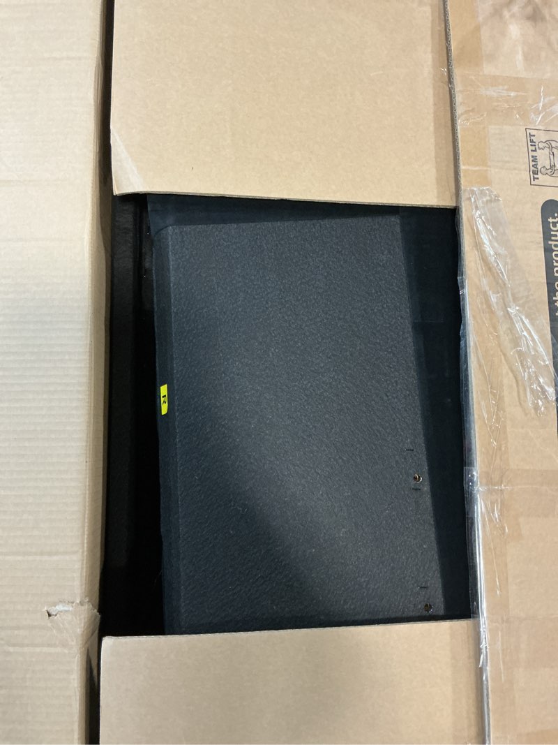 Condition photo showing As Is for (Incomplete, box 2/2 ) Marsail 3-in-1 Convertible Futon Sleeper Sofa Bed, Pull Out Couch with Adjustable Backrest, USB Charging & Side Pockets, Velvet Fabric Sofa for Living Room, Apartment, Loveseat, Black