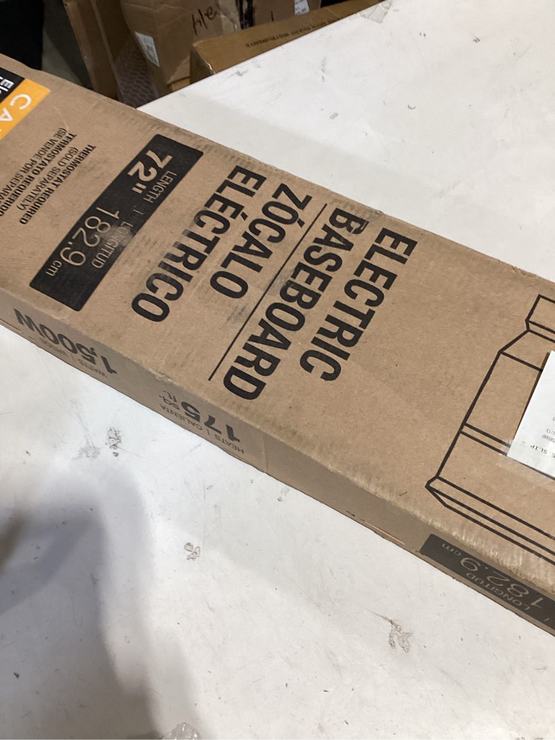 Condition photo showing Good Condition for Cadet 72-in 240-Volt 1500 -Watt Standard Electric Baseboard Heater