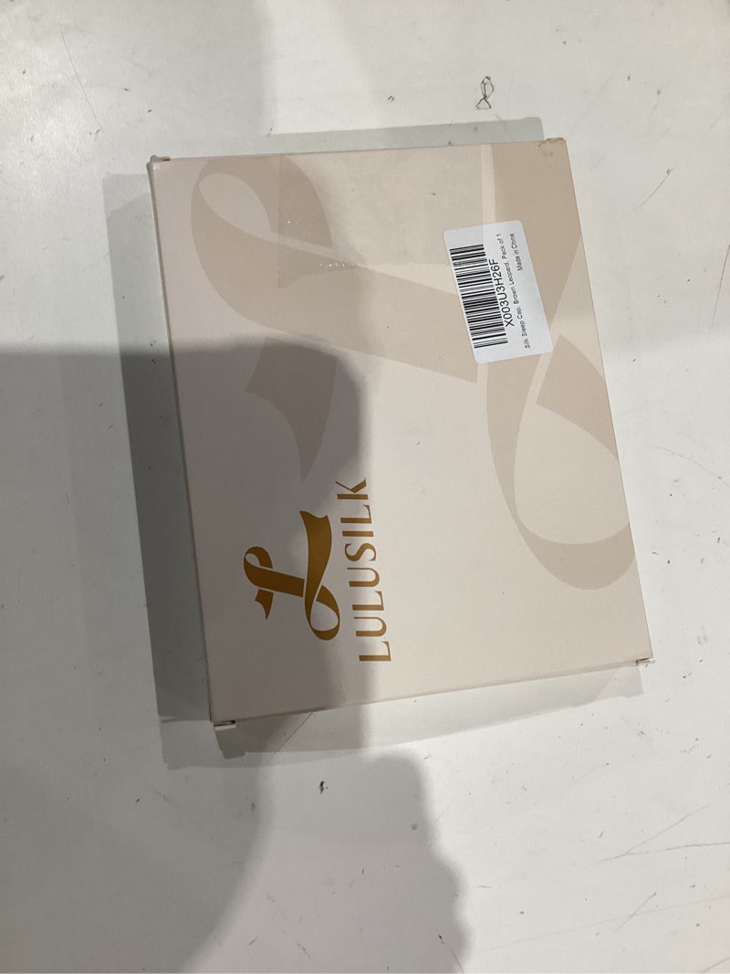 Condition photo showing Good Condition for lulusilk 100% mulberry silk bonnet for sleeping, no more frizzy tangled hair, stay on all night adju