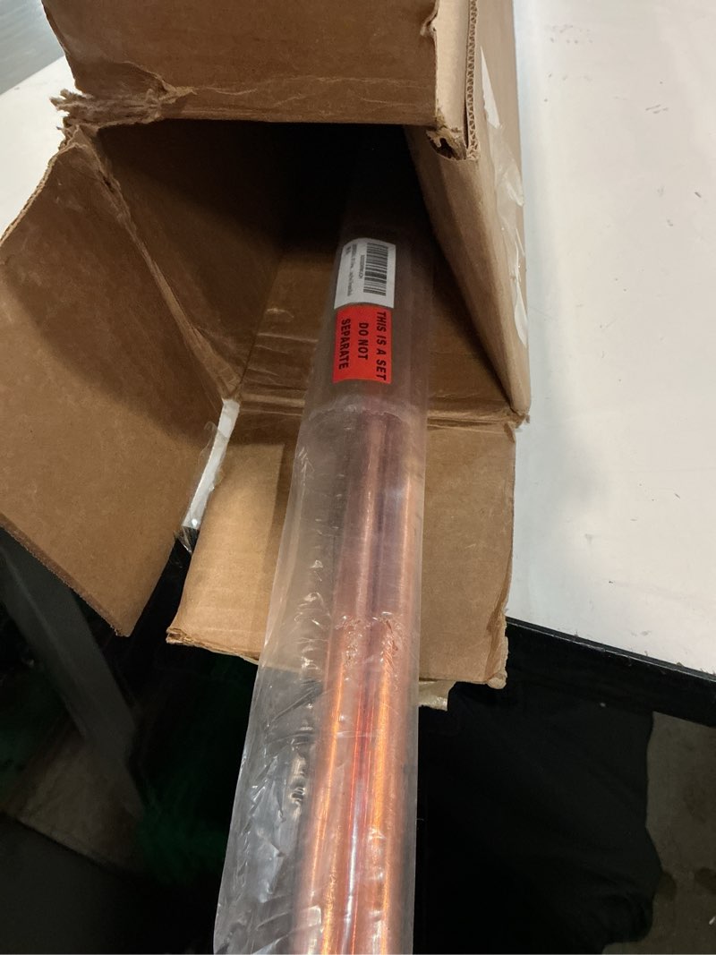 Condition photo showing Good Condition for gounengnail 8ft ground rod kit - 5/8'' bonded electrical copper grounding with bronze clamp ul listed,great for fence lightning strike electrode earthing rod, swimming pool rods, 5/8''x8' (4'+4' kit) 1 5/8''x8' (4'+4' kit)