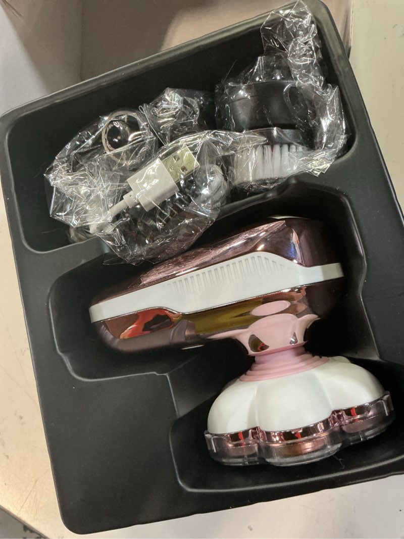 Condition photo showing Good Condition for electric shaver for women, electric razor with 7d magnetic shaver heads, wet dry waterproof bald head trimmer kit for women & men, nose ear hair trimmer, usb rechargeable clippers, pink