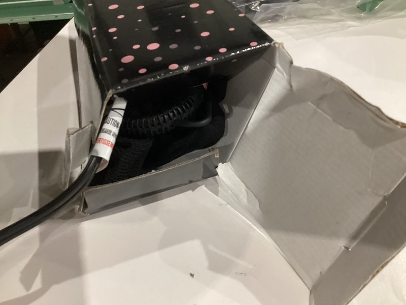 Condition photo showing Good Condition for farery 2 inch curling iron for long hair, lightweight large barrel curling iron 2 inch, ceramic curling wand infused argan oil & keratin for bouncy big curls, 9 temps digital display & lock key, glove 2 inches