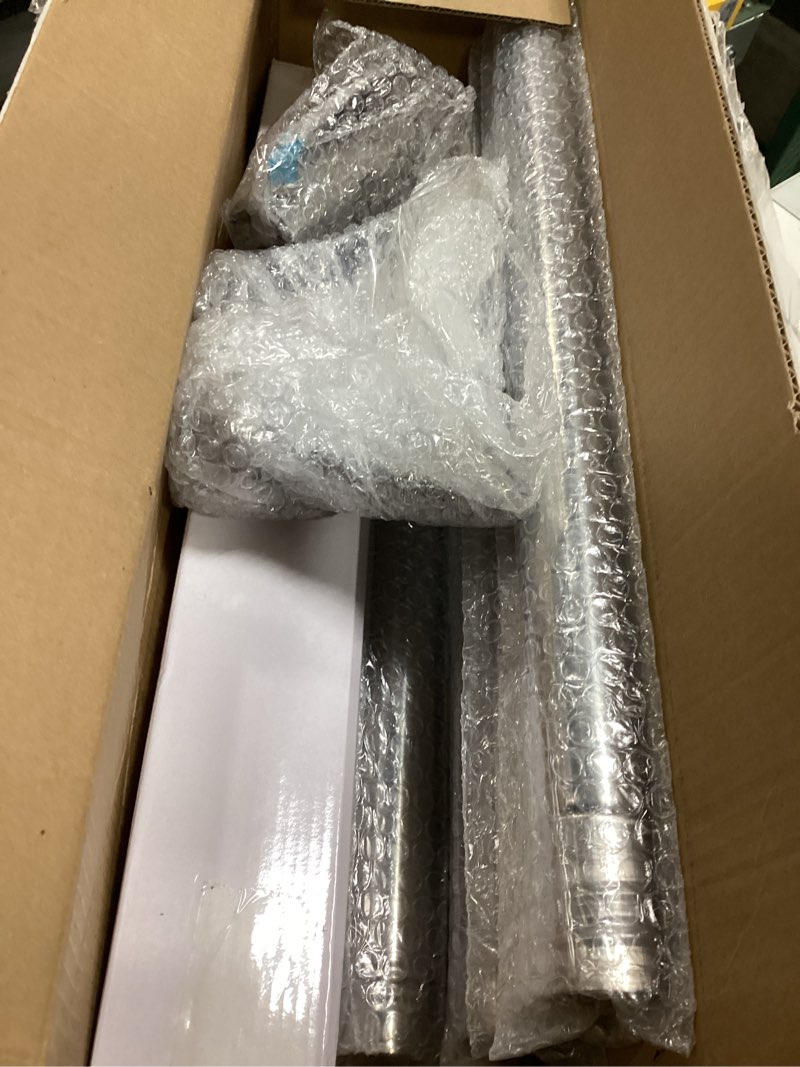 Condition photo showing Good Condition for Starlink Gen 3 Pole Mount Kit, Ybervont 10Ft Starlink Ground Pole Mount Gen 3, Features 1.5'' Diameter Stainless Steel Pole with No-Dig Spiral Ground Anchor, Starlink Mounting Kit Gen 3 Pipe Adapter 5-Section with Ground Anchor