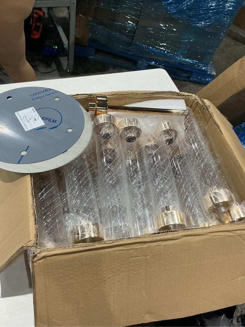 Condition photo showing As Is for incomplet )))hewory gold hurricane candle holder: 30 pcs candlestick holders for decor