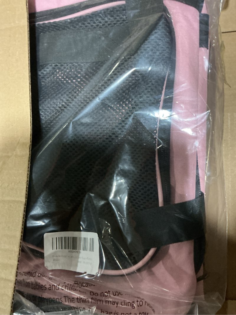 Condition photo showing Good Condition for Henkelion Large Cat Carriers Dog Carrier Pet Carrier for Large Cats Dogs Puppies up to 25Lbs, Big Dog Carrier Soft Sided, Collapsible Travel Puppy Carrier - Large - Purple 20.0"L x 13.0"W x 13.0"H Purple