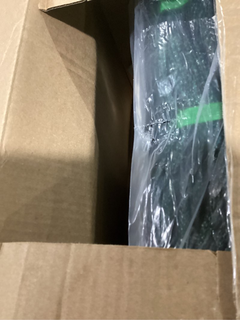 Condition photo showing Good Condition for colourtree 8' x 50' green fence privacy screen windscreen cover fabric shade tarp netting mesh cloth - commercial grade 170 gsm - heavy duty - 3 years warranty (we make custom size) green 8' x 50'