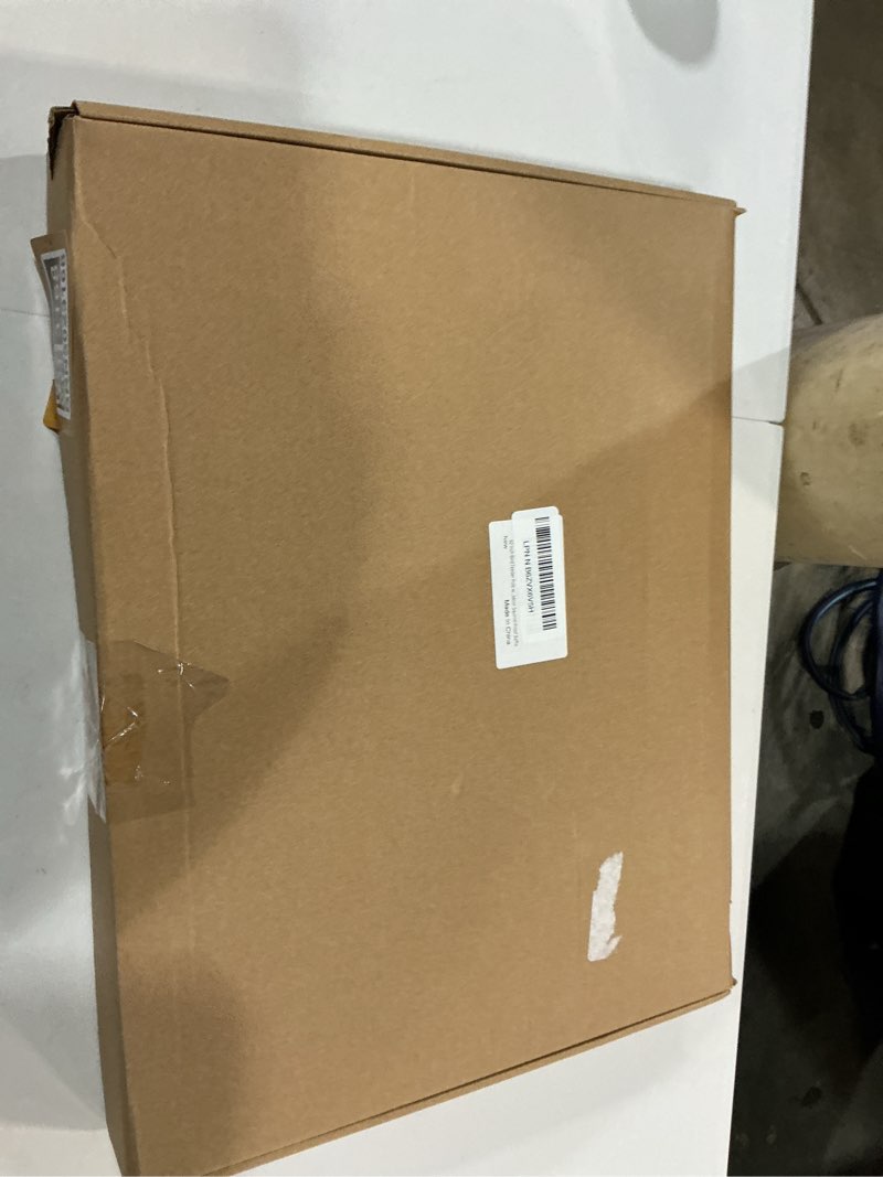 Condition photo showing New/Like New for smart bird feeder pole stand - 92 inch heavy duty bird house pole with squirrel proof baffle shepherd hooks for outdoor - adjustable bird feeding station for hanging feeders plants wind chimes