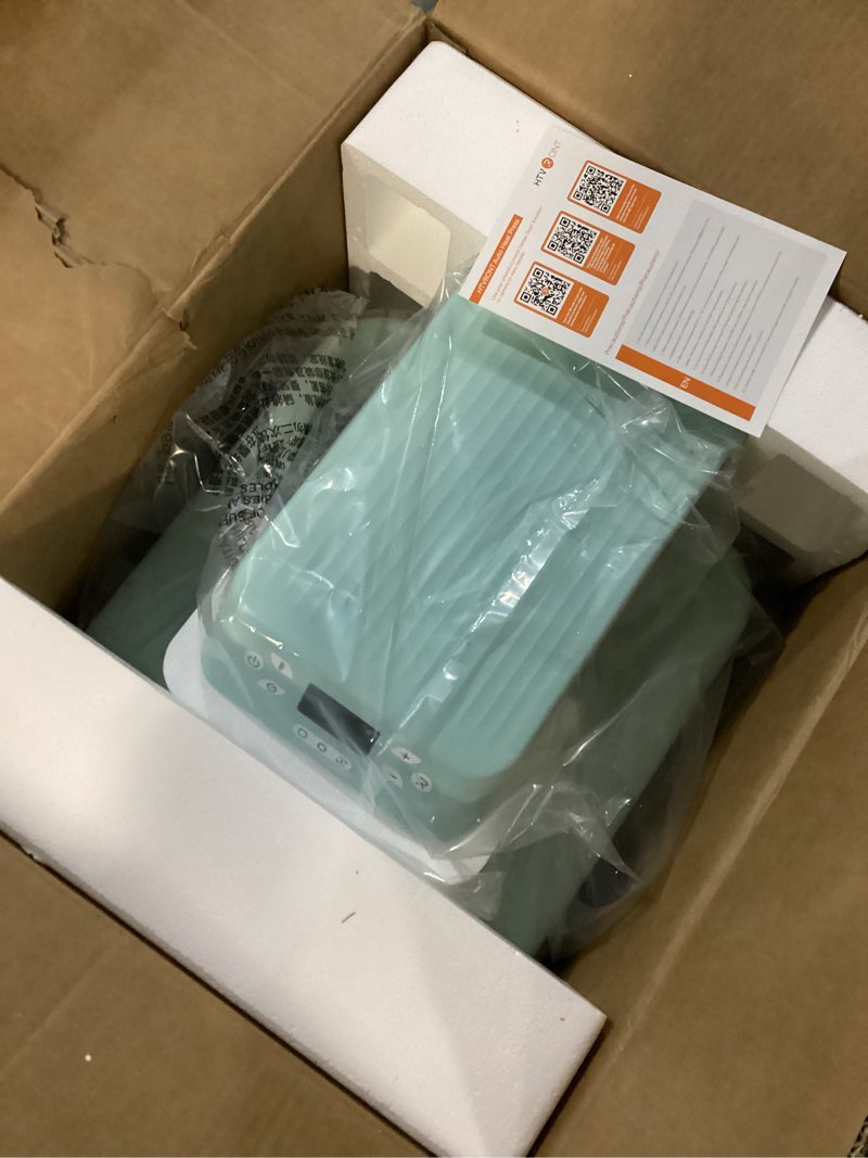 Condition photo showing Good Condition for HTVRONT Auto Heat Press Machine 15x15 for T Shirts - Professional Heat Transfer Machine with Auto-Release - Fast & Even Heating for HTV, Sublimation Projects, Light Blue