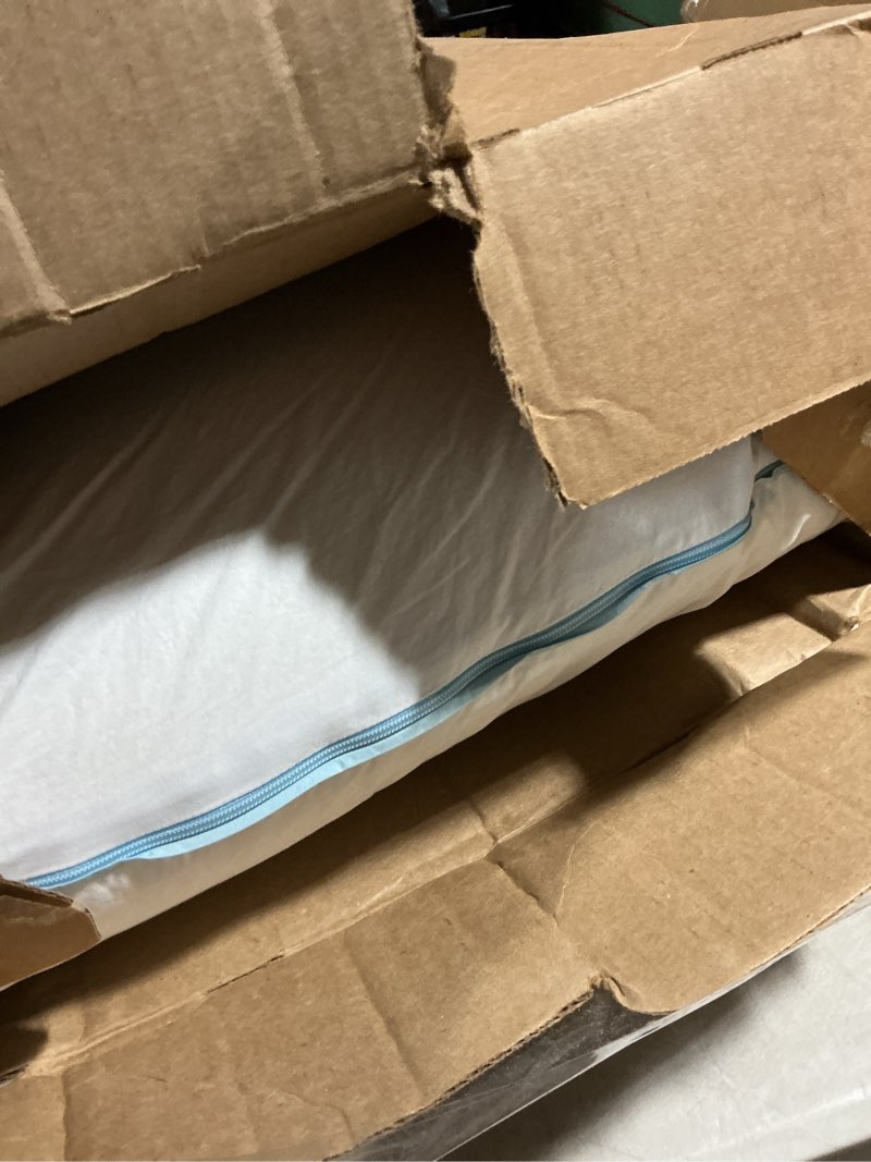 Condition photo showing As Is for tempur-pedic tempur-cloud dual cooling pillow, queen, white queen 1