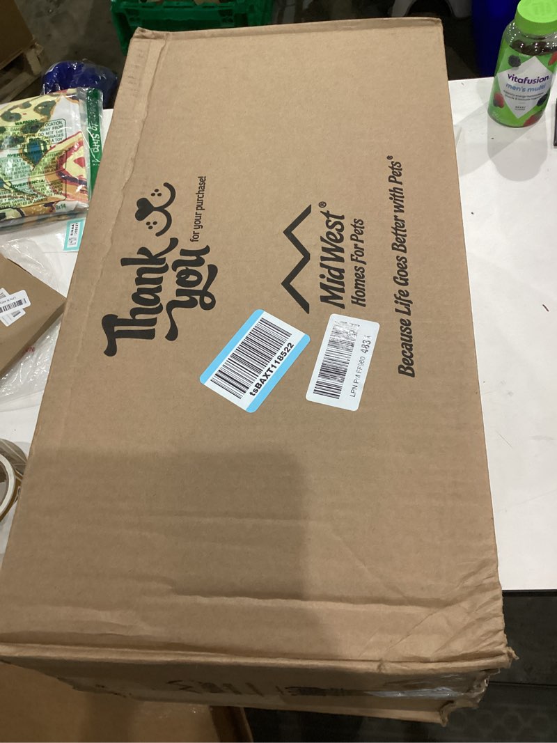 Condition photo showing Good Condition for MidWest Homes for Pets Orthoperdic Egg-Crate Nesting Pet Bed w/ Teflon Fabric Protector, Small Brown Brown/White Small