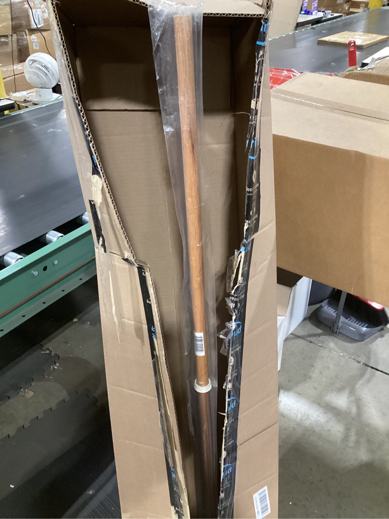 Condition photo showing Good Condition for evergreen flag 56" solid wood flag pole with one clip and anti-wrap tube for 3'x5' estate flag with pole sleeve, outdoor weatherproof use for residential or commercial anti-wrap tube with one clip