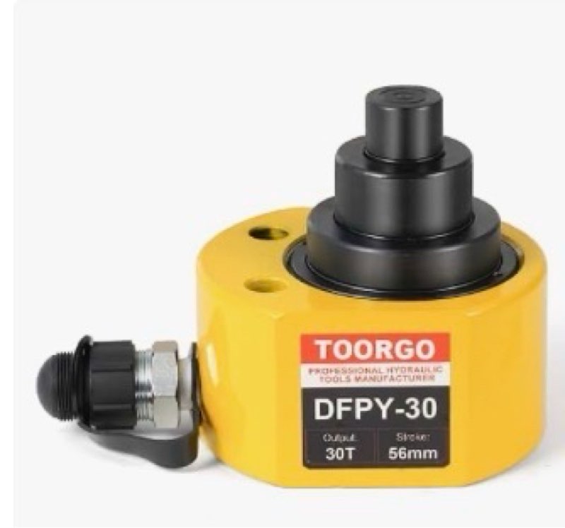 DOOROOM 30T 2.1" Stroke Hydraulic Cylinder, Porta Power Ram, Hydraulic-Lifting-cylinders