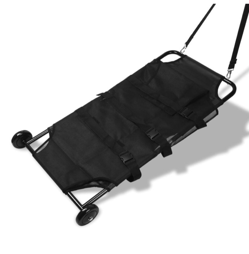 Dog Stretcher for Large Dogs, Dog Stretcher with Wheels, Dogs Stretcher Emergency Carrier Gurney Ani