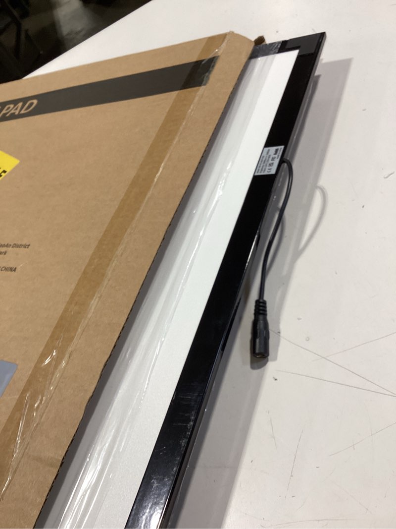 Condition photo showing Good Condition for hsk a2 led artist tracing light box copy table, adjustable high brightness light pad for tatto drawing, sketching, animation,diamond painting accessories