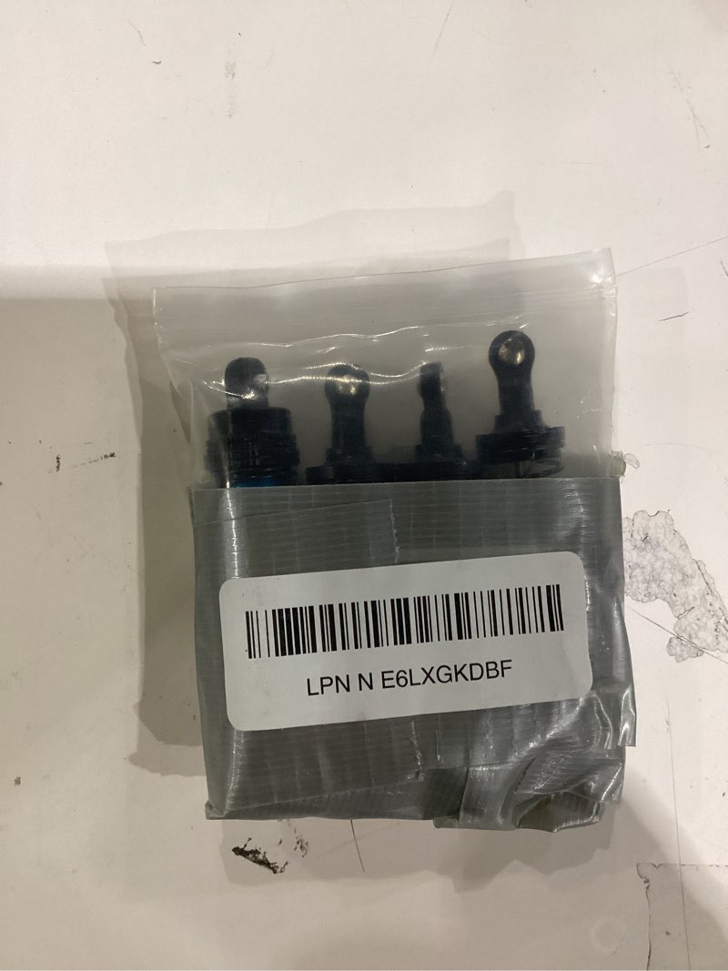 Condition photo showing Good Condition for oiled 4pcs 72mm aluminum oil shock set for 1/12 1/14 1/16 rc cars - front/rear upgrade compatible with wltoys 144001, 124019, mjx 16208, hbx bz-black-blue-81mm