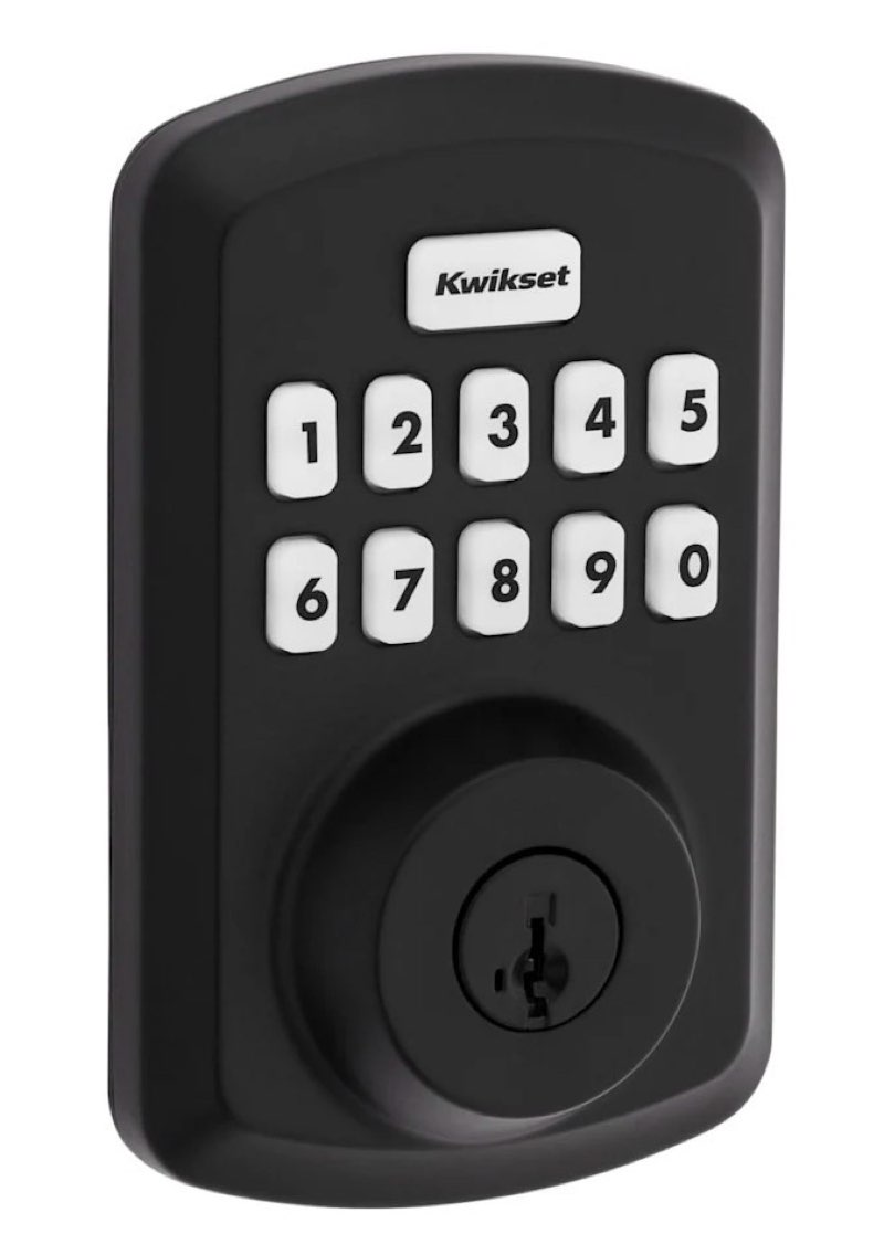 Kwikset powerbolt 250 keypad electronic lock