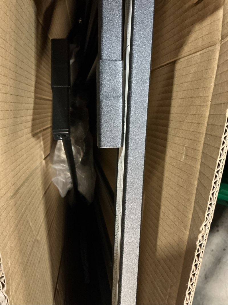Condition photo showing Good Condition for innotruth 29.5–40.75" baby gate for stairs, 30" tall dog gates for doorways & hallways, safety gate for kids & pets, pressure-mounted walk-through with dual lock & 2-way swing, black black 1?29.5-40.75" w x 30" h