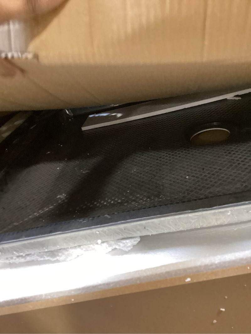 Condition photo showing Good Condition for dreamline slimline 32 in. d x 42 in. w x 2 3/4 in. h center drain single threshold shower base in bl
