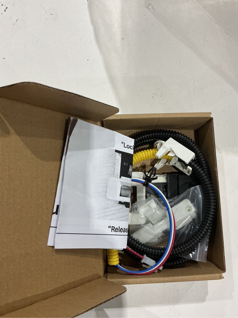 Condition photo showing Good Condition for w11307244 w10682535 washer lid lock and lid strike w10837741, compatible with amana kenmore maytag whirlpool washer, replace w11253733 w10838613, fit models wtw5000dw1 wtw4816fw2 ntw4516fw3