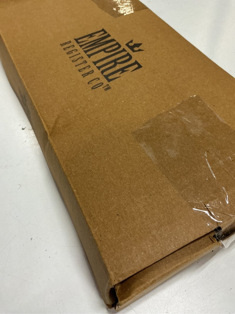 Condition photo showing New/Like New for empire register co, ceiling & wall vent cover - 6x14 inch, modern contemporary design, white finish, metal damper attached, measure wall hole dimensions (not for floor use) 6 x 14 inch (pack of 1) white