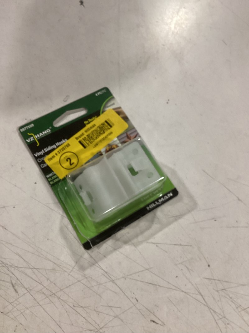 Condition photo showing Good Condition for hillman vinyl siding hooks