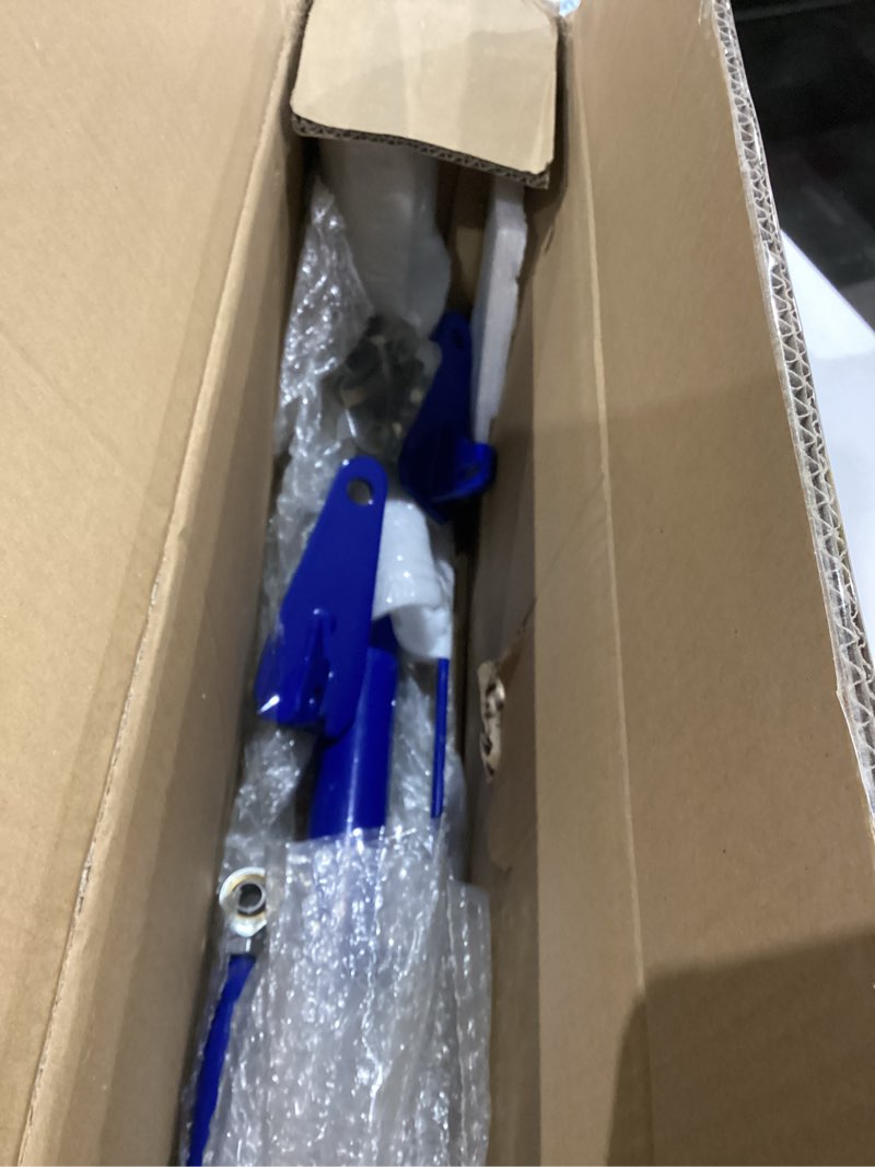 Condition photo showing As Is for 49" Universal Iron Racing Safety Seat Belt Chassis Roll Harness Bar Rod Fit for Ford Honda Mitsubishi and more, Works with All 4-Point, 5-Point and 6-Point Seat Belts (Blue)