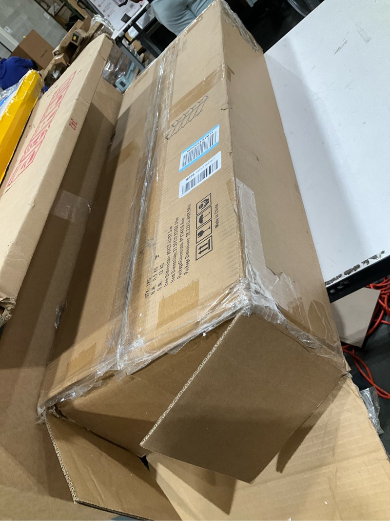 Condition photo showing As Is for 5 Tiers Bookshelf Organizer White Faux Marble Shelf,Modern Open Display Storage Bookcase, and Metal Bookshelf Standing Storage Shelf Tall Shelving Units for Home Office Study White Marble 5-Tiers