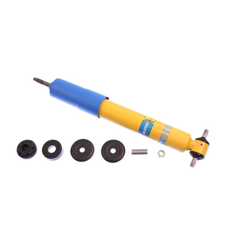 bilstein shock, 4600 series, monotube, steel, yellow paint, front