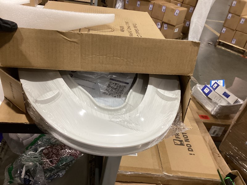 Condition photo showing Good Condition for Toilet Seat, Elongated Toilet Seat with Toddler Seat Built in, Potty Training Toilet Seat Elongated Fits Both Adult and Child, with Slow Close and Magnets- Elongated