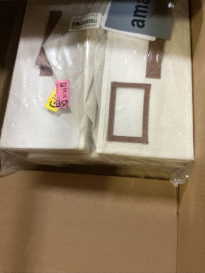 Condition photo showing New/Like New for StorageWorks Under Bed Storage with Lid, Underbed Storage Containers with Handles, Underbed Organizer for Bedroom, Foldable Clothing Storage Bins, Box for Blankets, Jumbo, Black, 2-Pack Black Jumbo