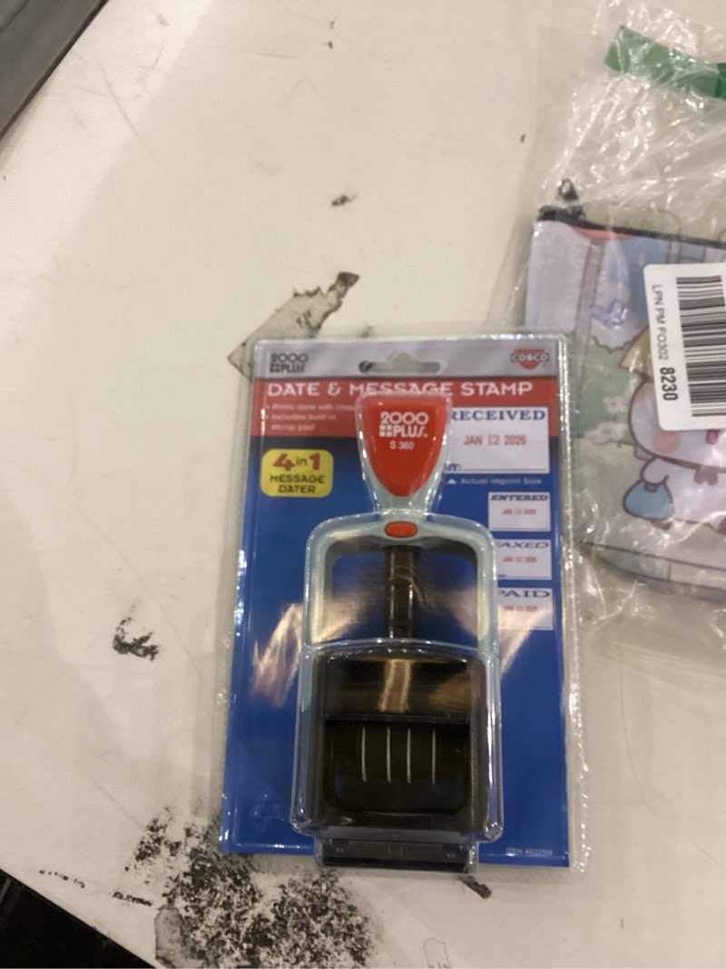 Date and message stamp