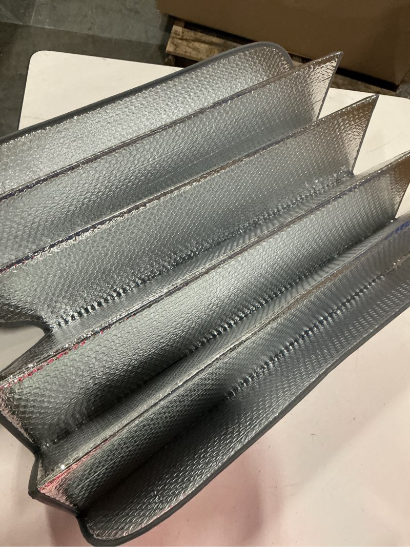 Condition photo showing Good Condition for custom accessories 17265 solar shield foam folding sunshade, 28.5-inches x 58-inches