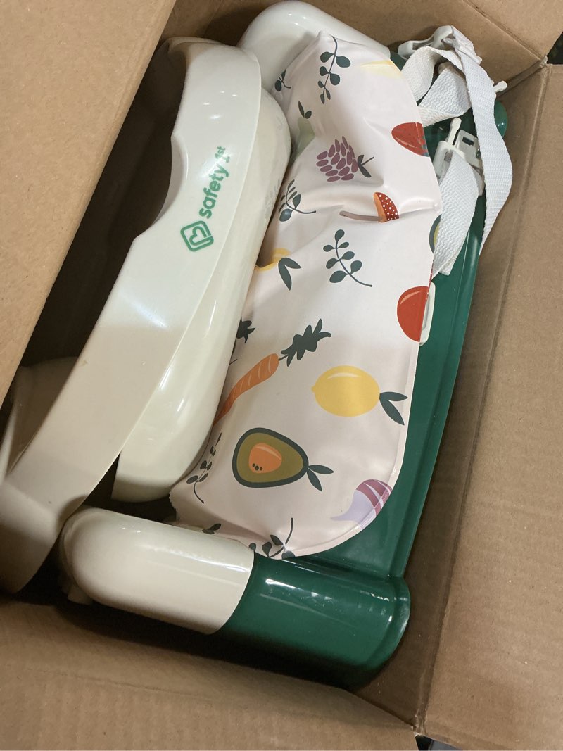 Condition photo showing Good Condition for safety 1st deluxe 5-in-1 sit, snack & go convertible toddler booster seat, turnip the beet