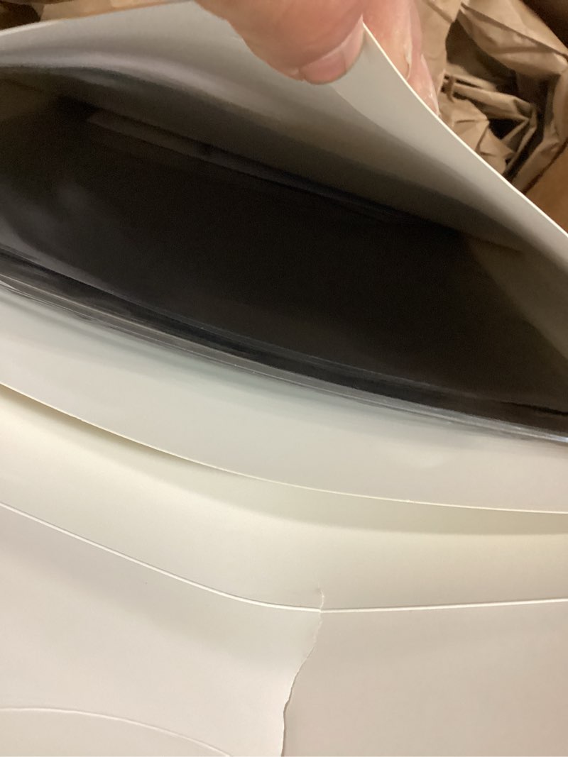 Condition photo showing Good Condition for [2-pack] 21.5 inch privacy screen for computer monitor 16:9 aspect ratio, eye protection anti blue light glare shield, 21.5inch removable black blackout anti spy desktop security private filter 21.5''(16:9)