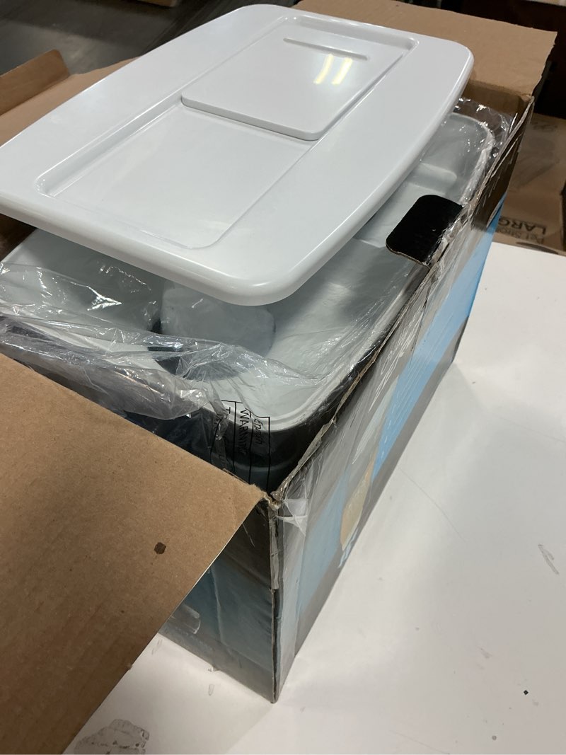 Condition photo showing Good Condition for ZeroWater 52-Cup Ready-Read 5-Stage Water Filter Pitcher Dispenser with 5-Stage 0 TDS Zero Water Filter – IAPMO Certified to Reduce Metals, Chlorine, Lead, Chromium, and Forever Chemicals PFOA/PFOS 52-Cup Dispenser
