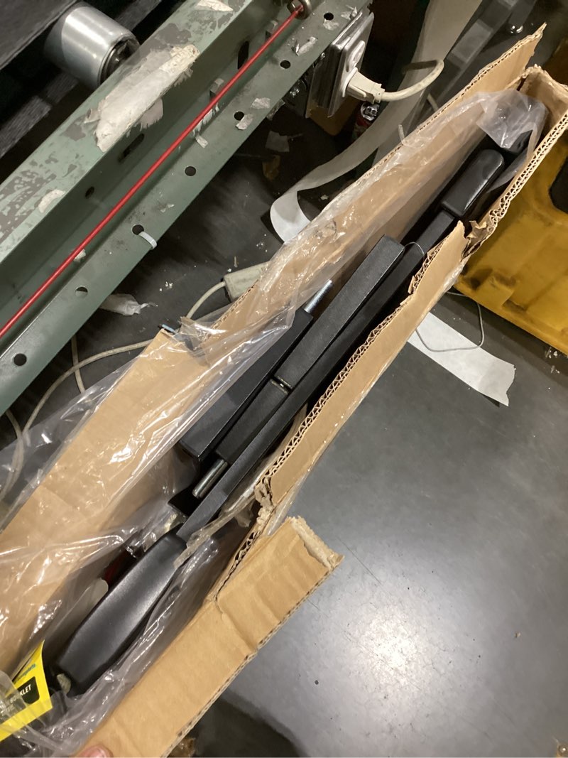Condition photo showing Good Condition for keny 29.7"-46" Baby Gate for Stairs, Auto Close Dog Gates for Doorways, Pressured Mounted No Drilling Pet Gate Extra Wide, One-Hand Opening Dual Lock Stair Gate, Indoor Kids Necessities, Black Black 29.7-46"Wide,30"Tall