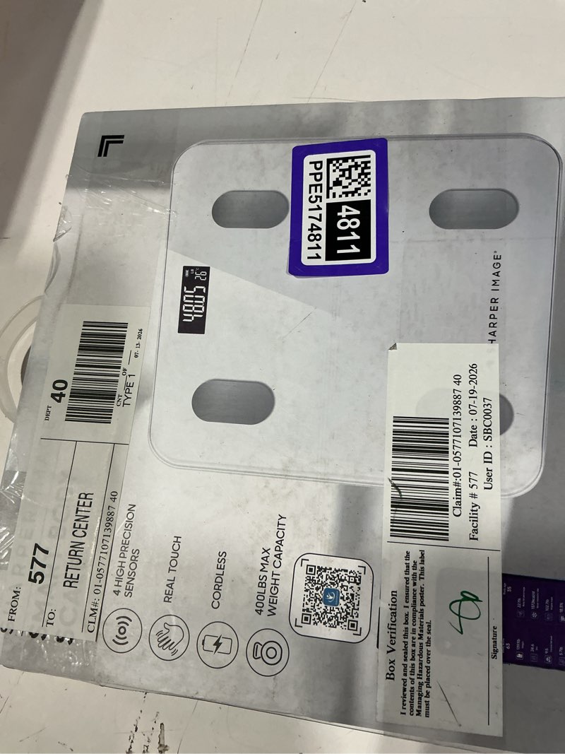 Condition photo showing New/Like New for sharper image smart scale