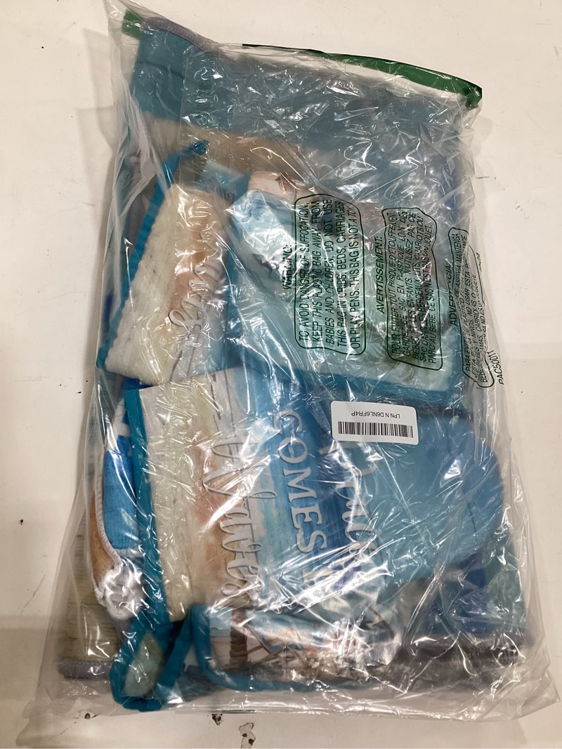 Condition photo showing New/Like New for 10 pcs beach coastal kitchen decor sets 4 summer kitchen dish towels 2 vintage pot holders 2 ocean sea oven mitts glove 2 rustic non slip rugs and mats for floor home decorations accessories mom gift sea color ocean