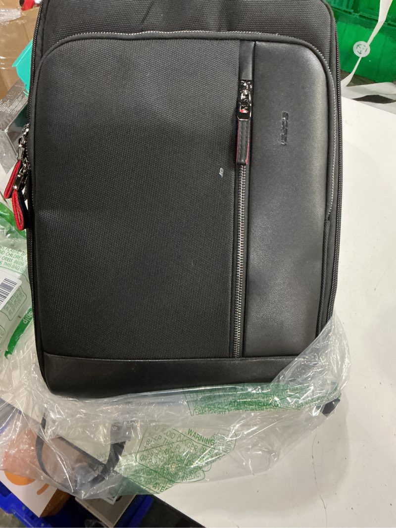 Condition photo showing New/Like New for bopai intelligent expandable large smart 15.6 inch backpack travel friendly water resistant anti-theft laptop rucksack with usb charging business laptop backpack men black multi-functional black1