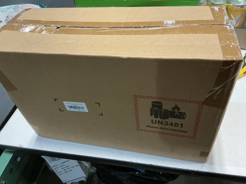 Condition photo showing New/Like New for GARDTECH Mini Chainsaw Cordless 6 Inch - Portable Electric Chainsaw Cordless Battery Powered, Handheld Small Chain Saw with 2-side Security Lock [Southpaws Friendly] for Wood Cutting, Pruning Branches two batteries - 6 inch new