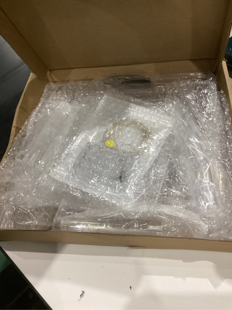 Condition photo showing New/Like New for YestBuy 4 Tier Cupcake Stand Acrylic Tower Display with LED Light Premium Holder Dessert Tree Tower for Birthday Cady Bar Décor Weddings, Parties Events (Yellow Light) Yellow 4 tier