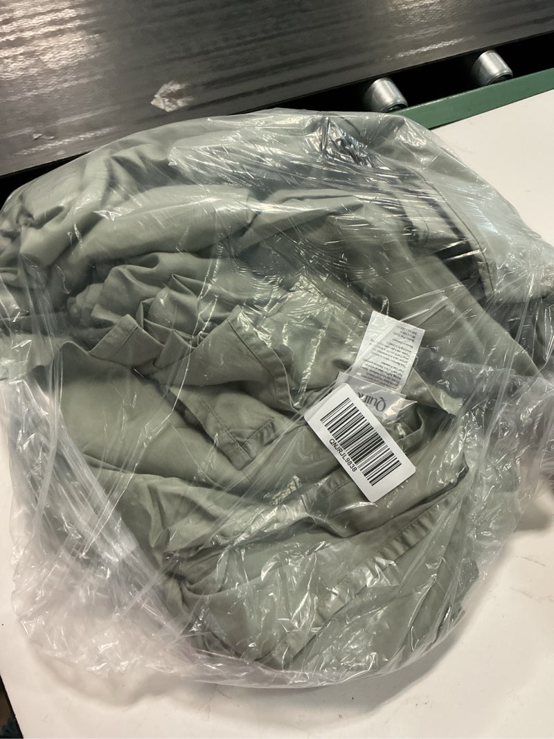 Condition photo showing Good Condition for bamboo duvet cover set, full/queen, eucalyptus