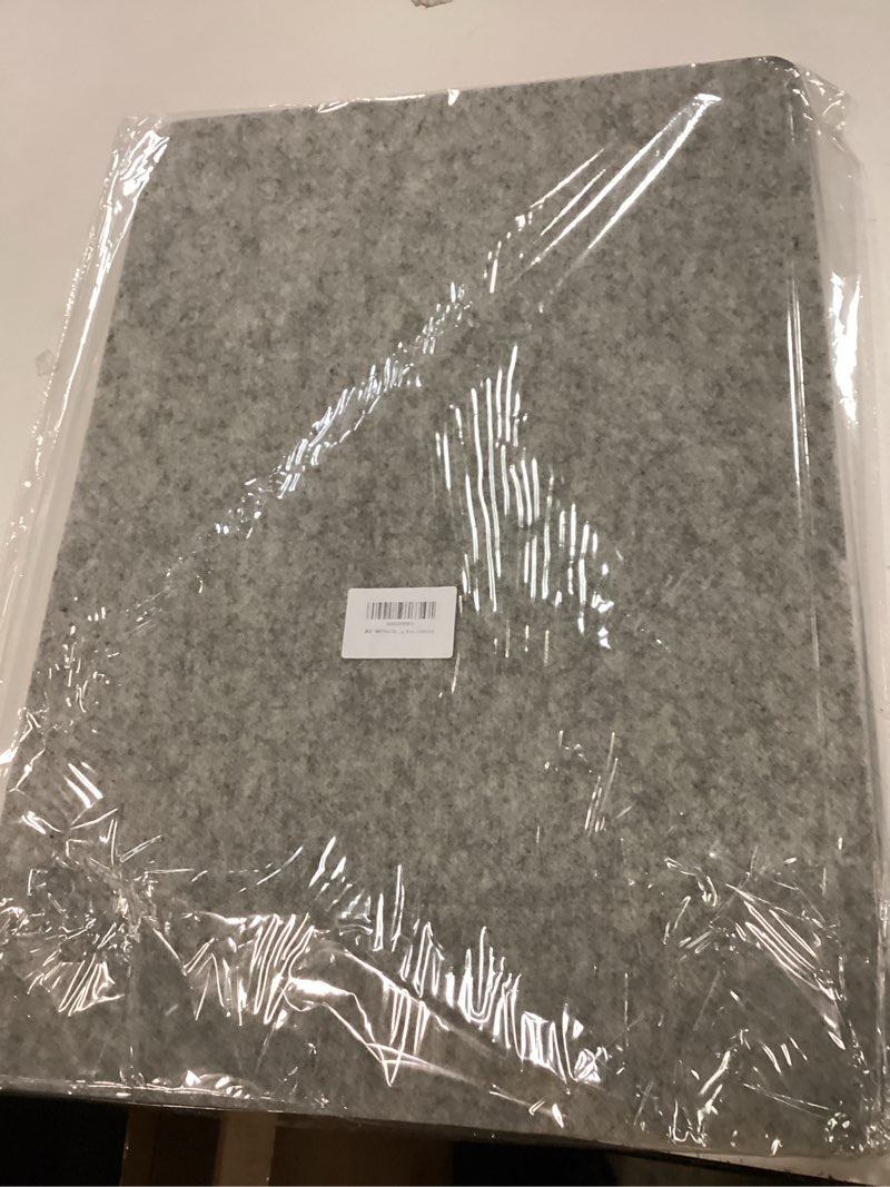 Condition photo showing As Is for Wool Pressing Mat for Quilting - 15 x 54 XL Extra Large Felt Ironing Pad 3/8" Thick, 100% Wool Heat Resistant for Ironing, Sewing, Cutting on Ironing Board, Tabletop, Dryer, Countertop 15" x 54"