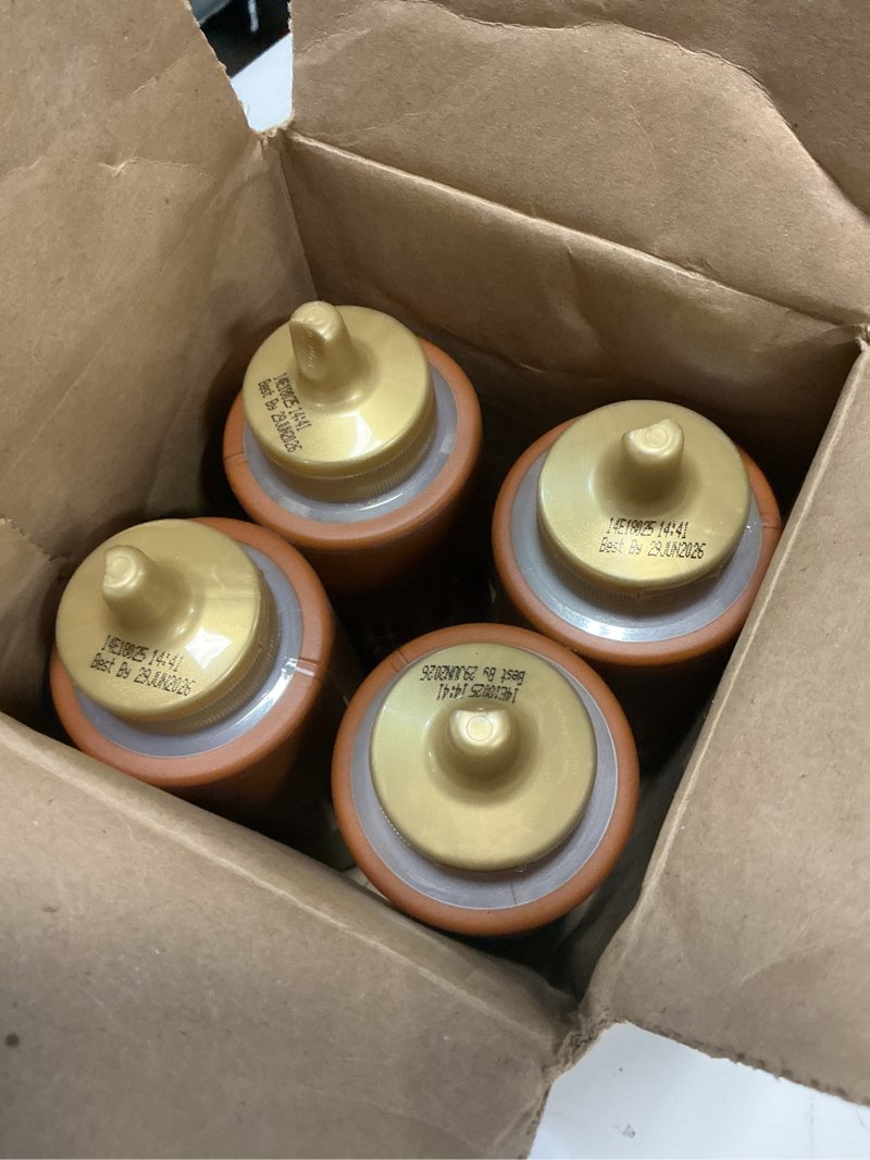 Condition photo showing New/Like New for (best by :29/06/2026) torani puremade sauce, pumpkin pie, 16.5 ounces (pack of 4) pumpkin pie 16.5 fl oz (pack of 4)