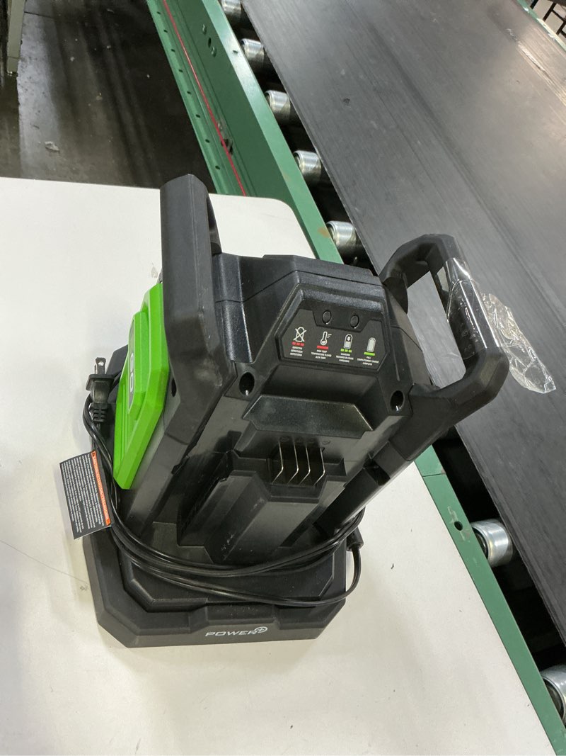 Condition photo showing As Is for ego power+ ch2800d 56-volt 280w dual port battery charger