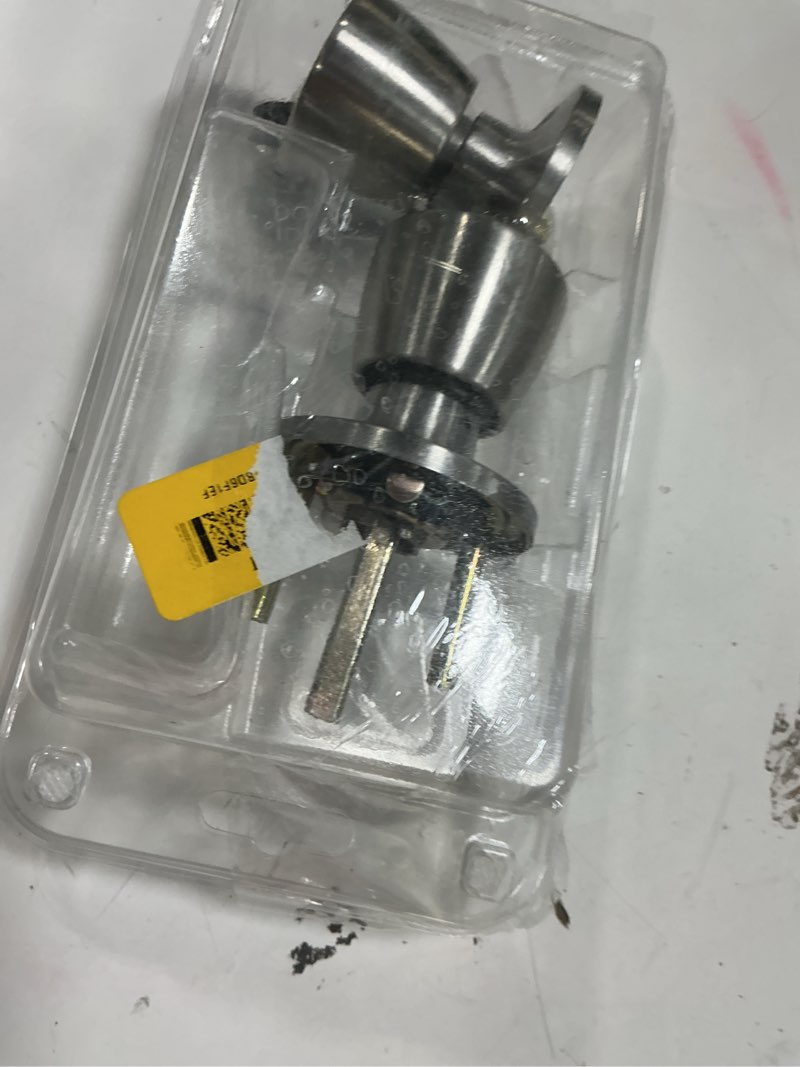 Condition photo showing Good Condition for week reliabilt gallo stainless steel interior or hall/closet passage door knob