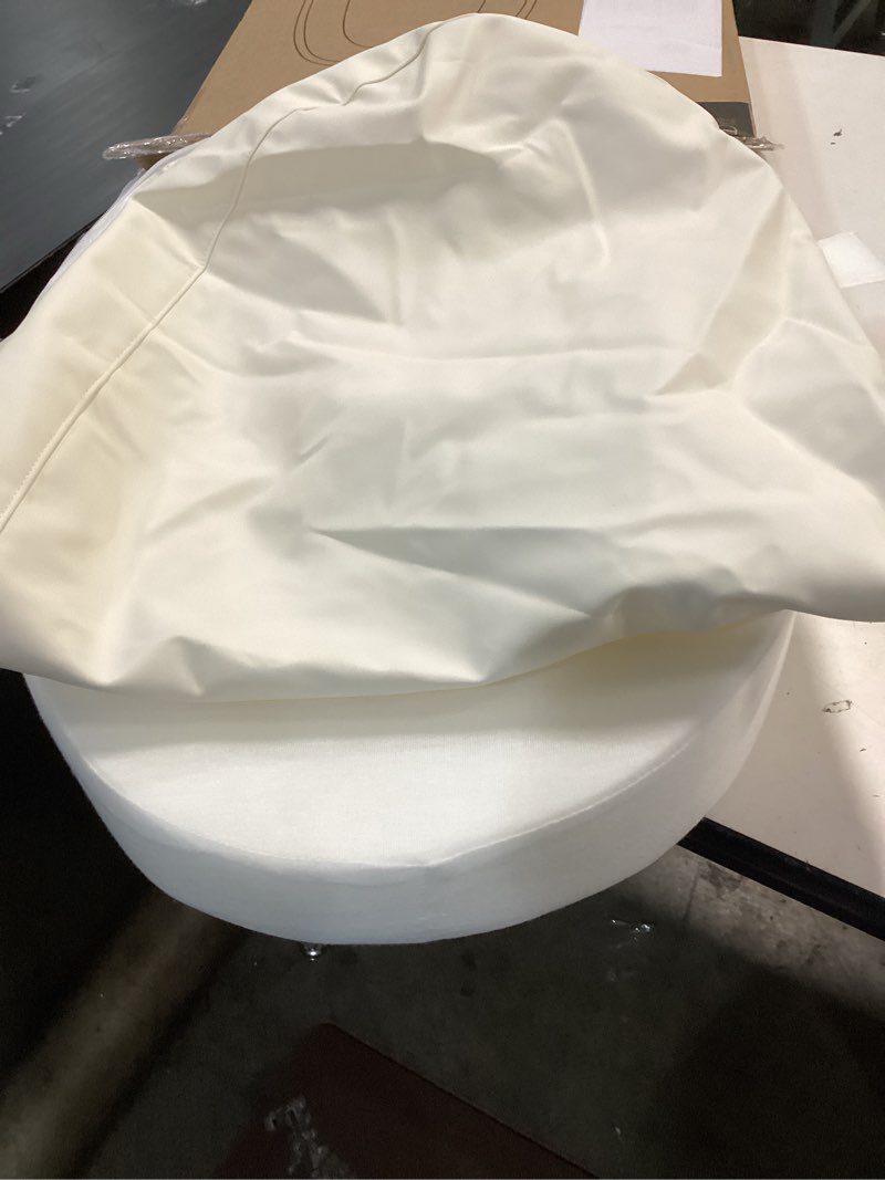 Condition photo showing Good Condition for baby changing pad for dresser, with wipeable waterproof pu cover, contoured diaper changing pad with non-slip safety belt, portable lightweight changing mat with cushioned foam, beige
