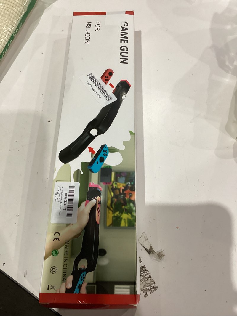 Condition photo showing As Is for FASTSNAIL Shooting Gun Compatible with Nintendo Switch/Switch OLED, Replacement for Joy-Con Gun Controller, Game Hand Grips for Nintendo Switch Joycon